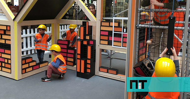 building friends.  The free garden where children learn to work as a team – NiT