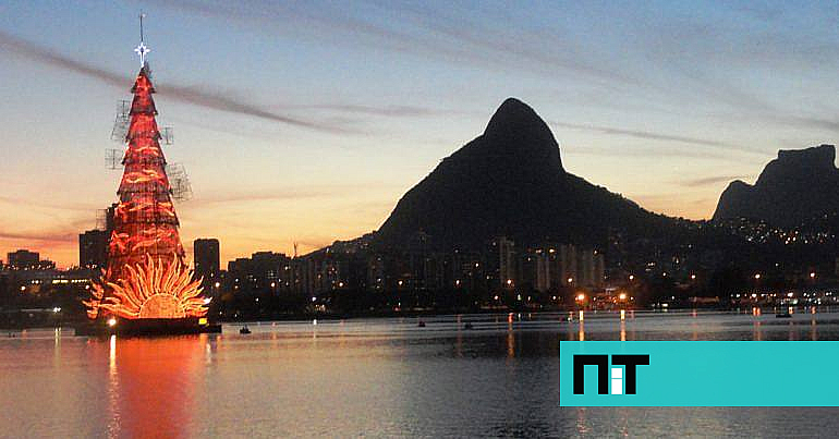 No Rio de Janeiro, a árvore de Natal é flutuante (e tão maravilhosa como a  cidade) – NiT