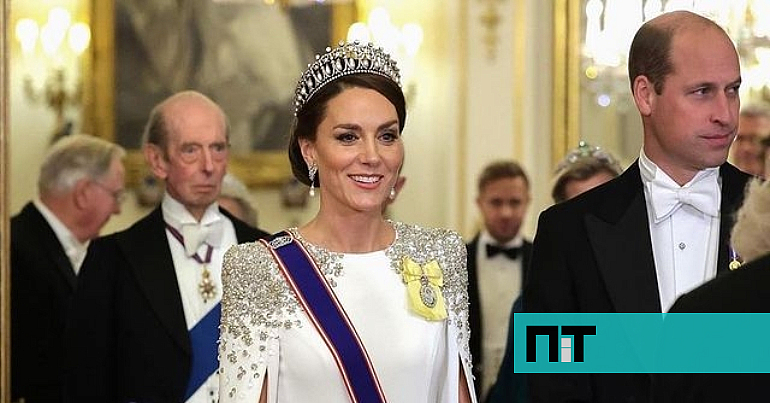 Kate usou vestido de noiva em evento oficial — o seu estilo é a verdadeira  joia da coroa – NiT