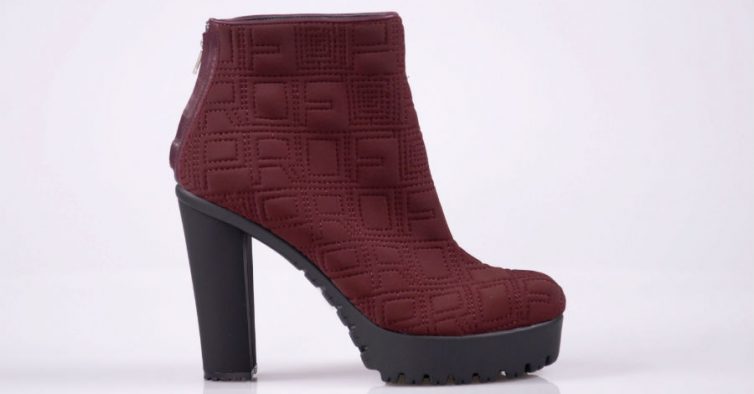 botins bordeaux