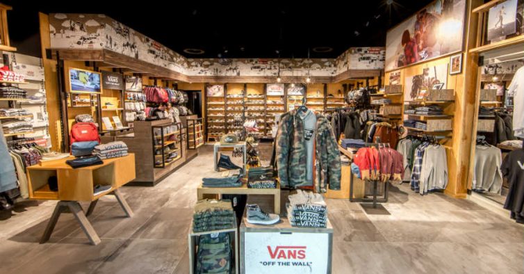 loja outlet vans