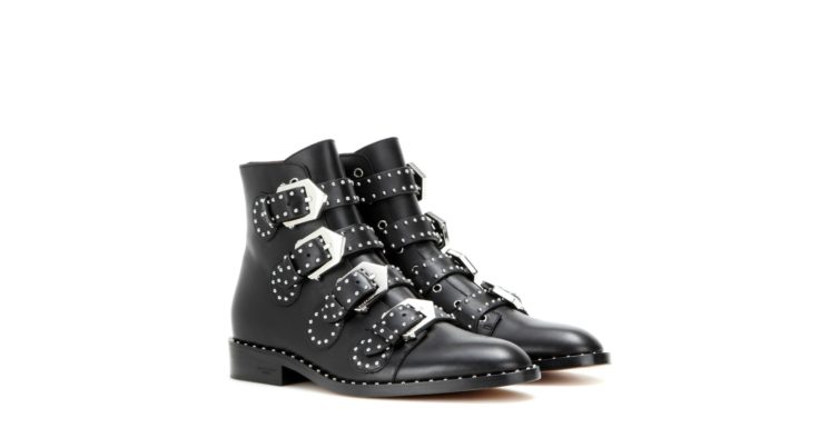 Botas em pele com tachas Givenchy NiT
