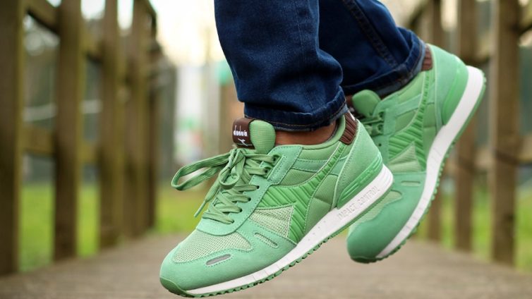 Diadora kick verde sale