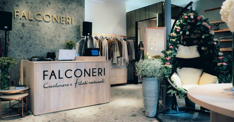 Marca italiana Falconeri abriu a sua primeira loja em Portugal NiT