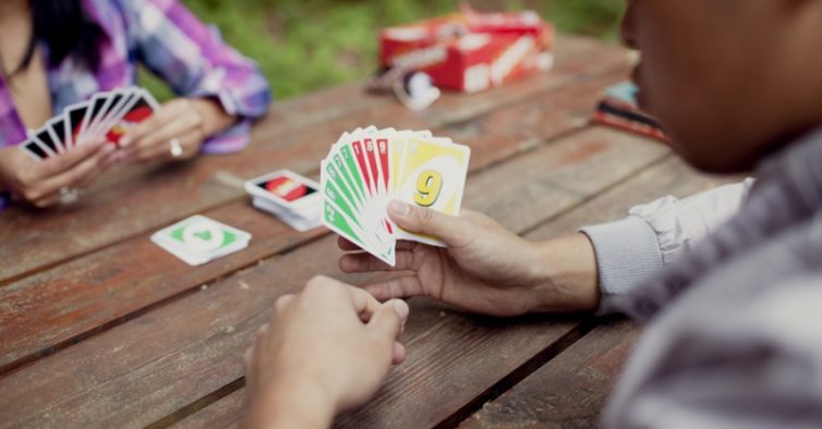 Uno Jogo De Cartas Baralho Colorido - Jogo Para Toda Familia