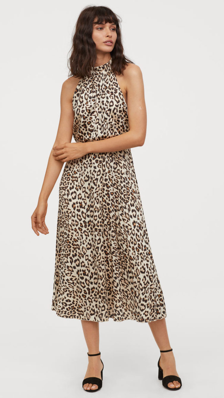 vestido animal print para casamento