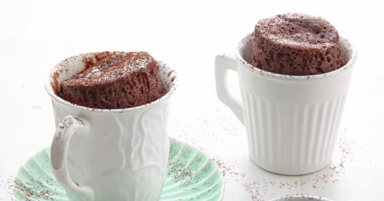 Segunda-feira: Choco Mug Cake