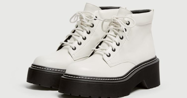 botins brancos
