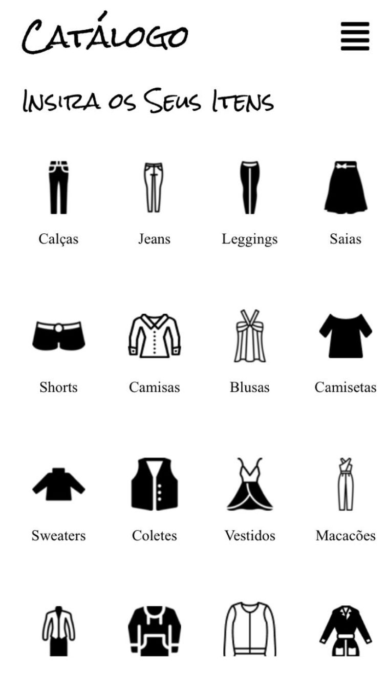 roupas por catalogo