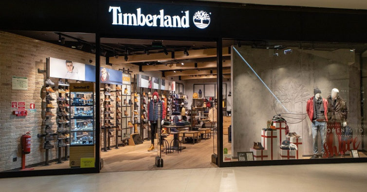 timberland lojas