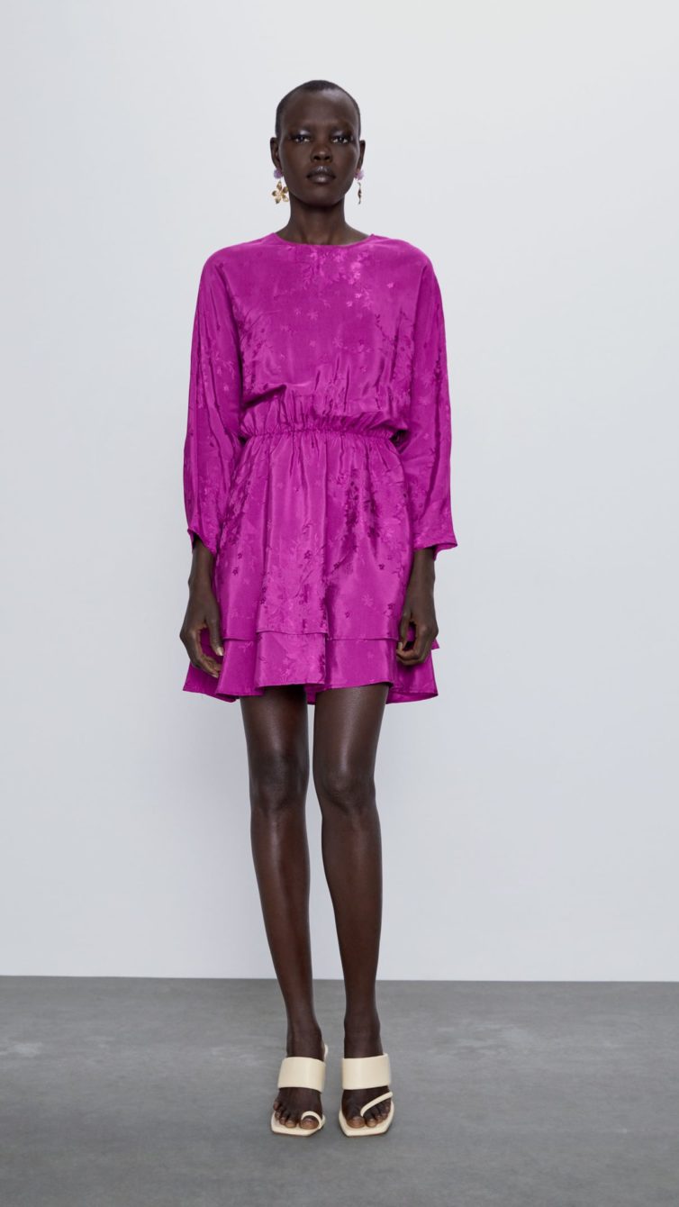 Zara vestido best sale amarelo