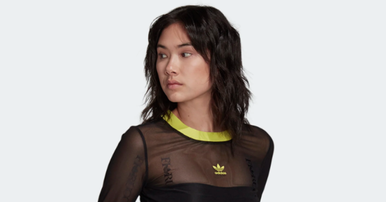 Camisola transparente, Adidas (44,95€)