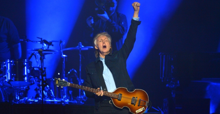 Dave Grohl e Bruce Springsteen juntaram-se a Paul McCartney em Glastonbury