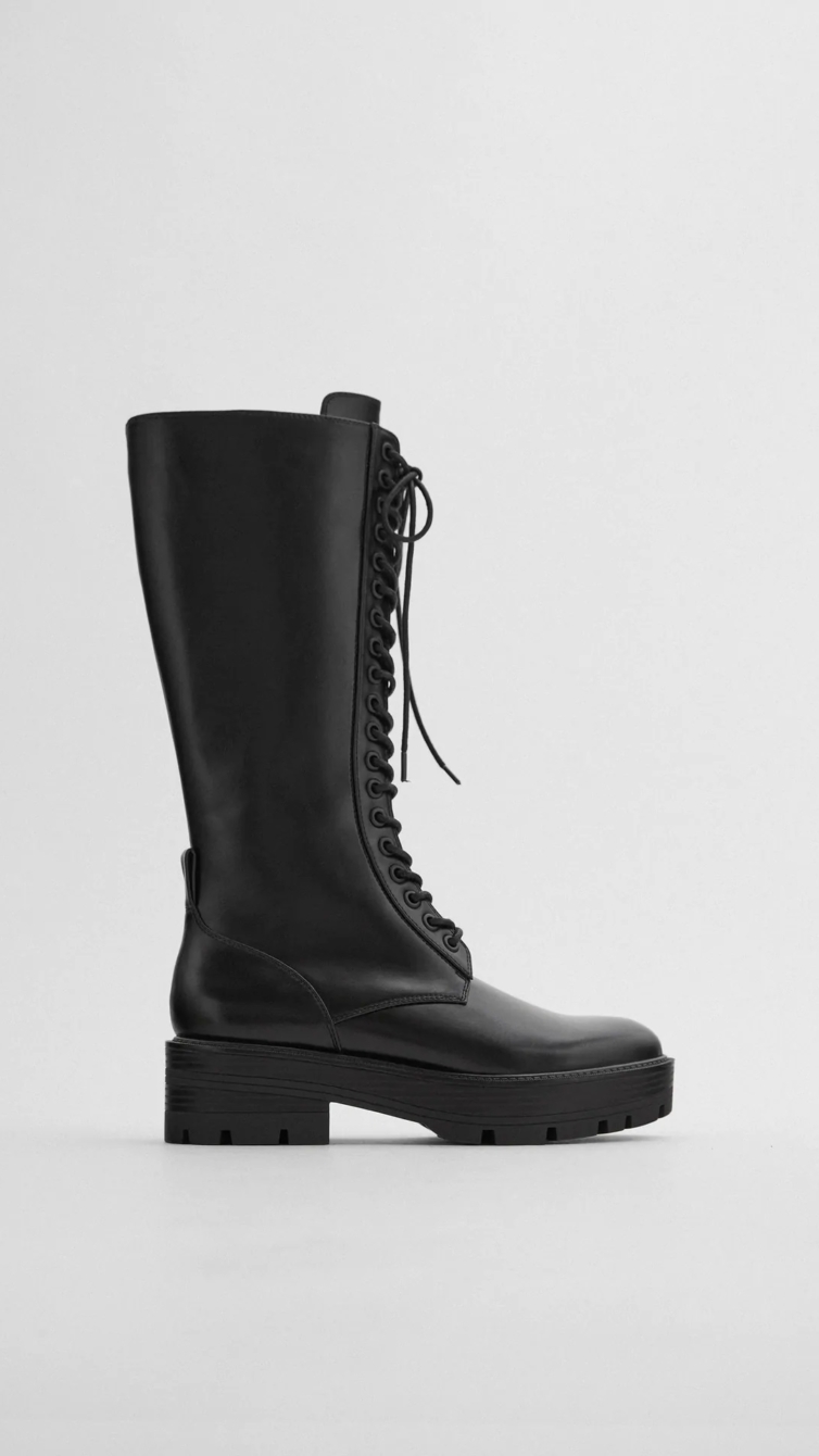 Botas estilo militar zara deals