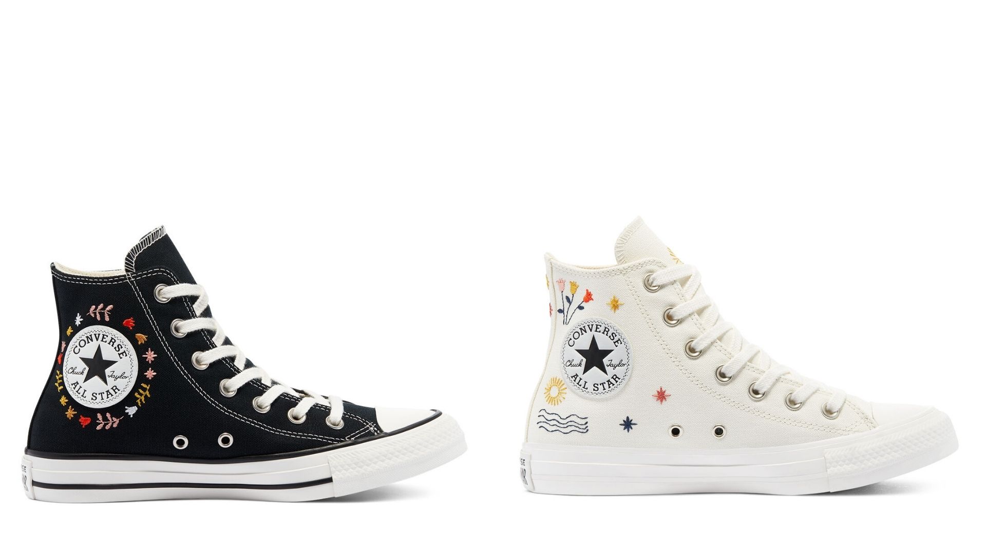 ALL STAR PRETO COM BORDADO ETNICO