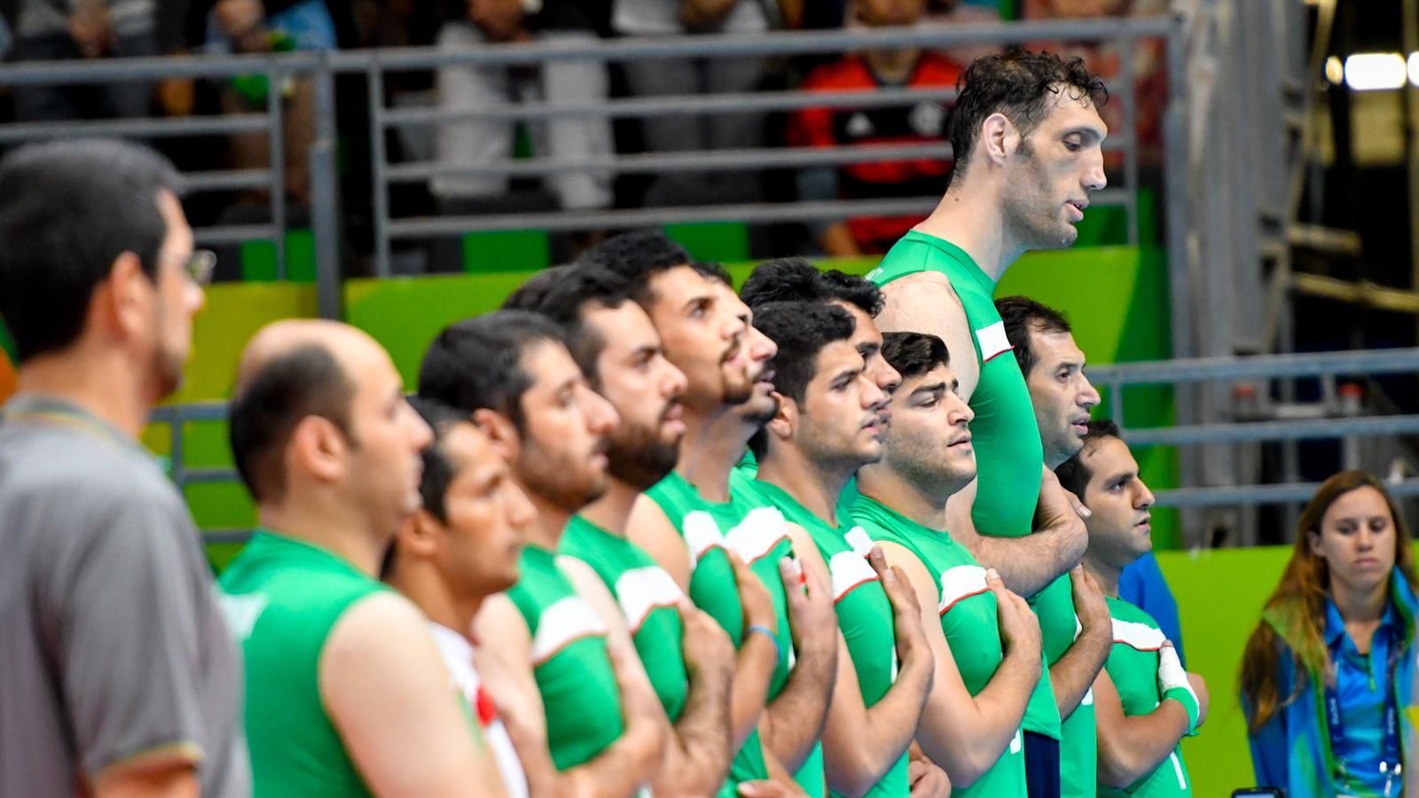 Astro do vôlei sentado tem 2,46m e é a terceira pessoa mais alta