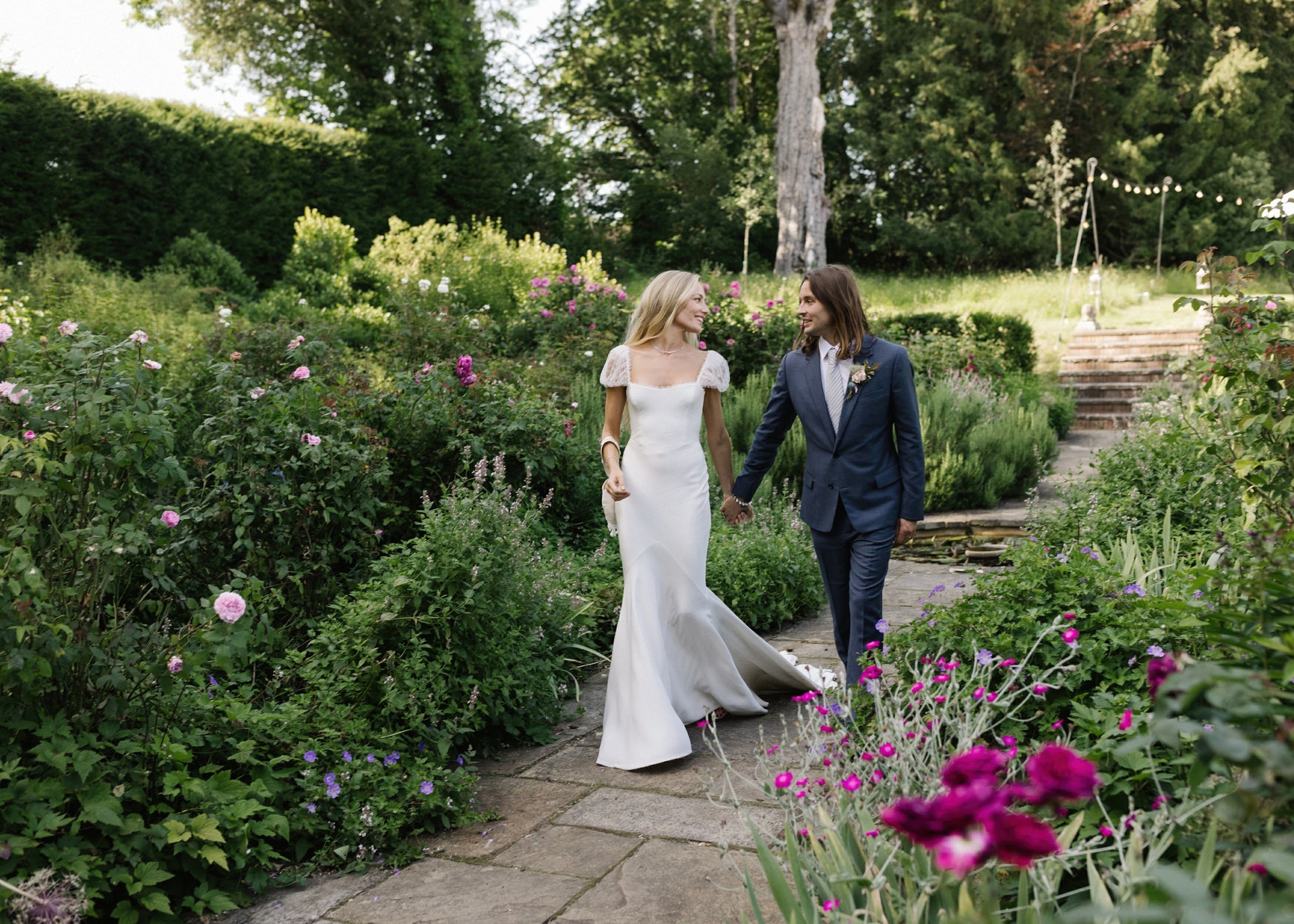 Vestido Noiva Princesa Com Véu Longo Casamento Lindo 'e150