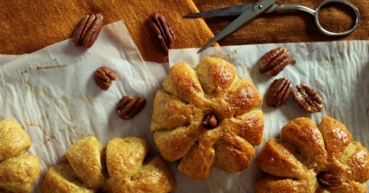 Pães de Abóbora