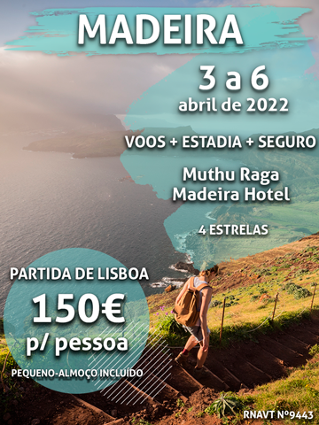 Não perca esta viagem incrível à Madeira por apenas 150€