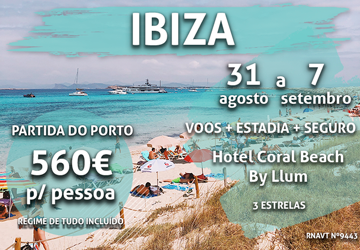 Prepare-se para uns dias incríveis em Ibiza por 560€ (com voo e hotel tudo incluído)
