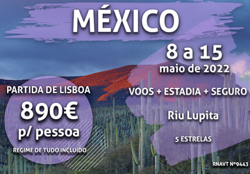 Esta viagem de 7 noites no México custa mesmo 890€ com tudo incluído