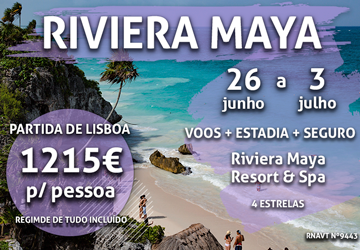 Esta viagem para a Riviera Maya custa mesmo 1215€ com tudo incluído