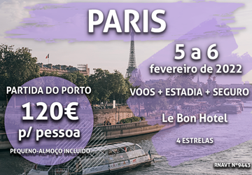 Alerta, casais: temos uma escapadinha imperdível para Paris por 120€