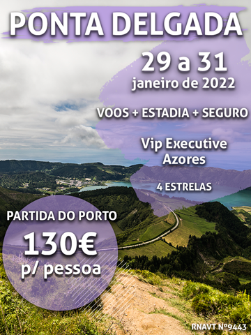 Prepare-se para uns dias incríveis nos Açores por apenas 130€