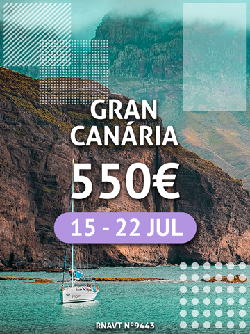 Temos uma semana na Gran Canária por apenas 550€ (com voo e hotel)