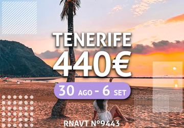 Esta escapadinha de verão nas Canárias custa 440€ num hotel com vista para a ilha