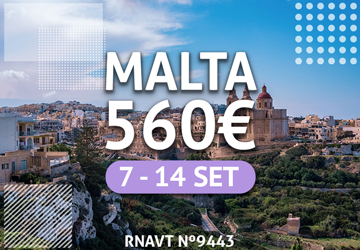 Last call: Porto-Malta por apenas 560€ (com voo e hotel incluídos)
