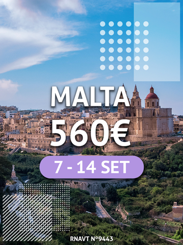 Last call: Porto-Malta por apenas 560€ (com voo e hotel incluídos)