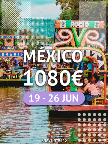 Aproveite estas férias de sonho no México por 1080€ com tudo incluído
