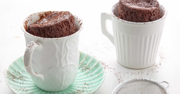 Segunda-feira: Choco Mug Cake