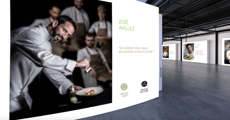 A exposição online de chefs que vai oferecer jantares em restaurantes de luxo