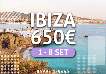 Não perca este programa para Ibiza por 650€ num hotel com vista para a praia
