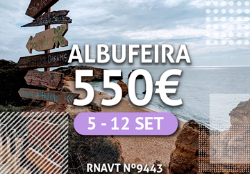 Esta semana de sonho no Algarve só custa 550€ por pessoa