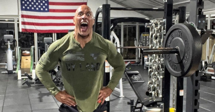 Rotina de Dwayne Johnson The Rock