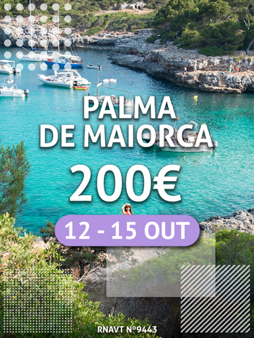 Esta escapadinha em Palma de Maiorca é ideal para os fãs de praia — custa 200€