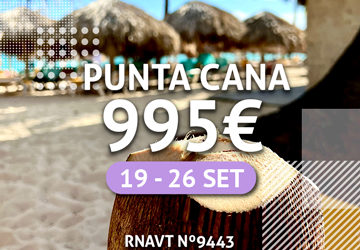 Só hoje: oferta exclusiva Lisboa — Punta Cana com tudo incluído a 995€