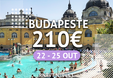 Este fim de semana em Budapeste custa apenas 210€. Com voo e hotel