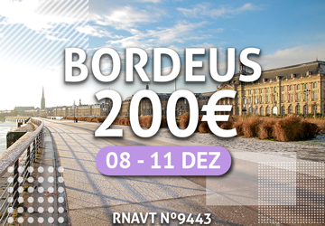 Aproveite os feriados de dezembro e vá até França por apenas 200€
