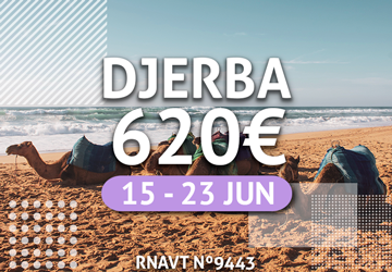 Temos uma viagem de uma semana para a Tunísia com tudo incluído por apenas 620€
