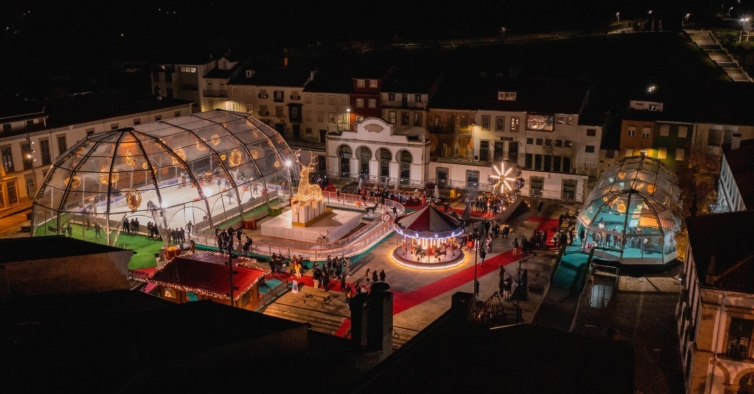 O Natal em Bragança vai ter um presépio ao vivo, pista de gelo, comboio e carrossel