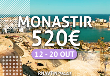 Não perca: uma semana na Tunísia com tudo incluído por apenas 520€