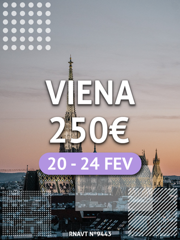 Sim, está a ler bem: esta escapadinha para Viena custa apenas 250€