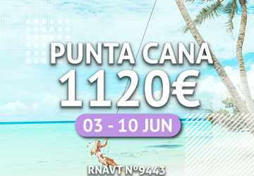 É a loucura: temos uma semana em Punta Cana com tudo incluído por 1120€