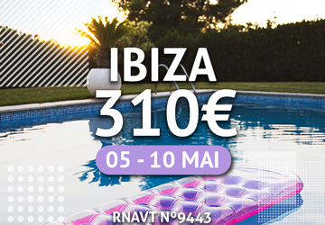 Temos um pacote para Ibiza para quem já só pensa no verão por apenas 310€