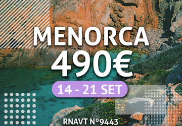 Esta viagem imperdível para Menorca só custa 490€ — já inclui voo e hotel