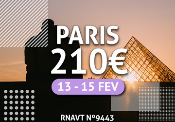 Última oportunidade: uma escapadinha para o Dia dos Namorados em Paris por 210€